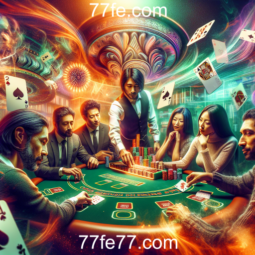 Experiência Imersiva no Cassino Ao Vivo do 77fe.com